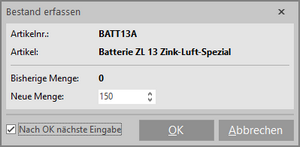 bestand_erfassen