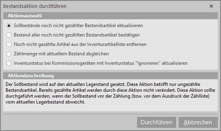 bestandsaktionen