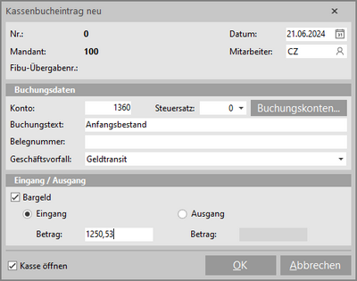 kassenbuchung_anfangsbestand