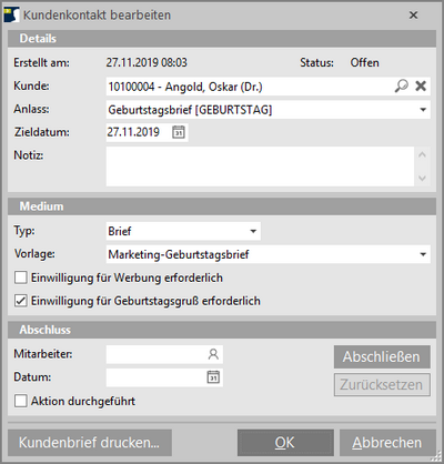 kundenkontakt