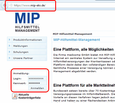 mip-anmeldung
